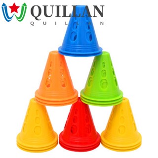 Quillan แผ่นมาร์กเกอร์ กันลม สําหรับฝึกซ้อมรักบี้ ฟุตบอล รถไฟ โรลเลอร์สเก็ต