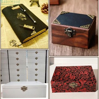 【Big Discounts】1 Pc Lock Catch Latch Hasp Antique For Wooden Jewelry Boxes Lock Mini Retro AU#BBHOOD