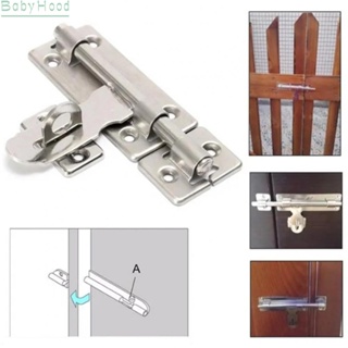 【Big Discounts】Door Bolt Silver Stainless Steel 4inch/6inch/8inch Anti-Theft Brand New#BBHOOD