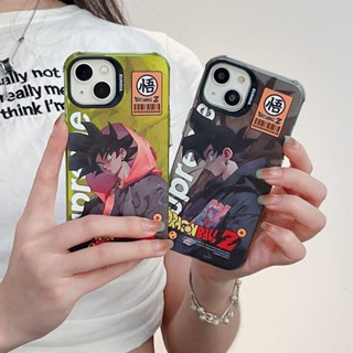 เคสโทรศัพท์มือถือแบบแข็ง กันกระแทก ลายดราก้อนบอล คุณภาพสูง สําหรับ iPhone 14 13 12 11 Pro Max 11