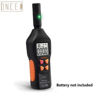 【ONCEMOREAGAIN】EMF Meter Detector Radiation Detector Tester X Ray Monitor 3-in-1 Black