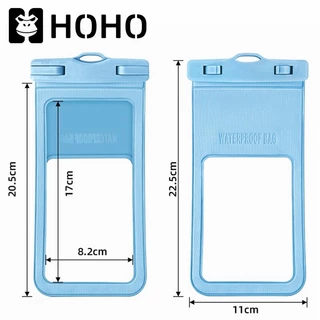 Sซองกันน้ำซองใส่โทรศัพท์กันน้ำ Waterproof Phone Case ซองกันน้ำโทรศัพท์มือถือ ขนาด 7.2 นิ้ว สําหรับว่ายน้ํา