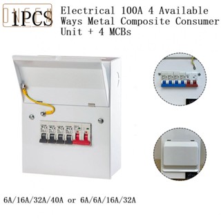 【ONCEMOREAGAIN】Unit Switch 1 Set 100A 4 Way 6A-40A Available Metal Composite Consumer