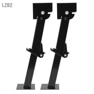 LZB2 2PCS Stabilizer Jack เหล็ก 650lb รองรับ 1000lb ยกความจุ Telescoping ปรับ Swing Down Outriggers