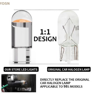 [YDSN] หลอดไฟ LED T10 สําหรับติดป้ายทะเบียนรถยนต์ 5 ชิ้น