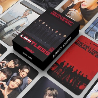 โปสการ์ด อัลบั้มโลโม่ ATEEZ Photocard 2ND JAPAN Album LIMITLESS 55 ชิ้น ต่อกล่อง