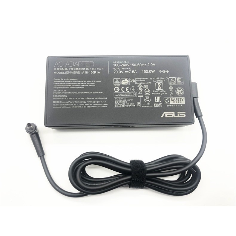 อะแดปเตอร์ AC 20V 7.5A 150W 6.0x3.7 มม. A18-150P1A สําหรับ Asus Rog G531GT G731GT FX505GT FX705GT FX