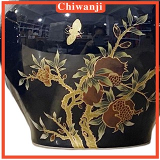 [Chiwanji] โหลเซรามิค สําหรับใส่ขิง เครื่องประดับ ตกแต่งโต๊ะ ห้องนั่งเล่น