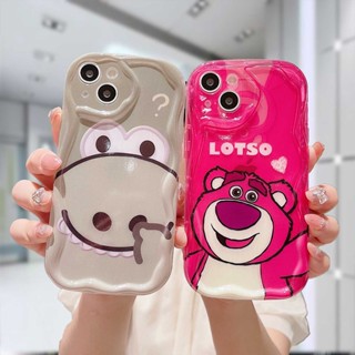 เคสโทรศัพท์มือถือนิ่ม ขอบโค้ง ลายไดโนเสาร์ สตรอเบอร์รี่ หมีน่ารัก 3D สําหรับ IPhone 7 Plus 11 6 6S 8 14 Plus XR 11 12 13 14 PRO MAX 11 12 13 X XS MAX Se 2020 6SPlus 7Plus 6Plus 8Plus 14Plus XSMAX