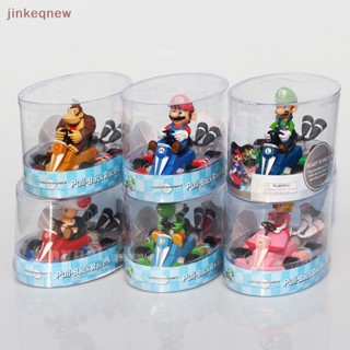 Jkth โมเดลฟิกเกอร์ Super Marios Bros Yoshi Luigi Wario Donkey Kong ของเล่นสําหรับเด็ก