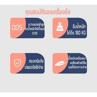 ที่ชั่งน้ำหนัก เครื่องชั่งน้ำหนักดิจิตอล เครื่องชั่งลายการ์ตูน ตาชั่ง ชาร์จUSB ชั่ง 0.1-180kg เครืองชั่ง คุณภาพสูง