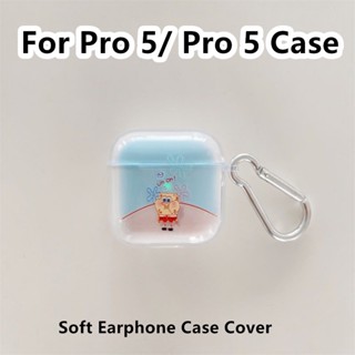 【จัดส่งรวดเร็ว】เคสหูฟัง แบบนิ่ม ลายการ์ตูน สําหรับ Pro 5 Pro 5 Mini