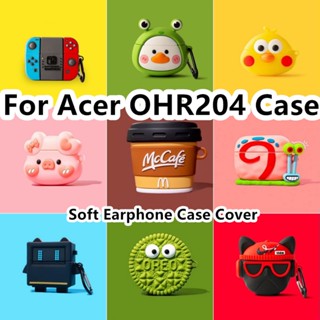 【Direct Supply】เคสหูฟัง แบบนิ่ม ลายการ์ตูน สําหรับ Acer OHR204 Acer OHR204