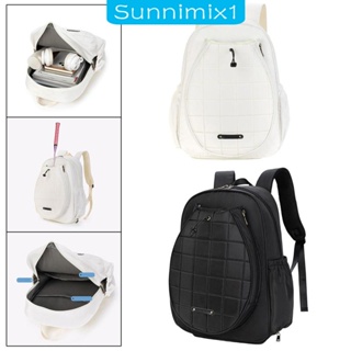 [Sunnimix1] กระเป๋าเป้สะพายหลัง สําหรับใส่ไม้เทนนิส