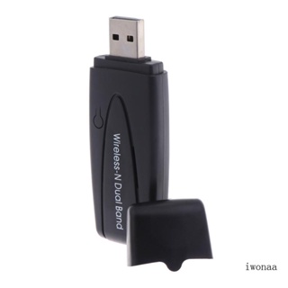 Iwo อะแดปเตอร์รับส่งสัญญาณ Wifi ไร้สาย USB RTL8192 2 4 5G 600Mb