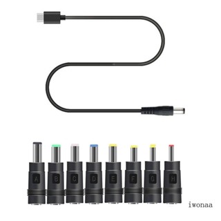 Iwo อะแดปเตอร์สายชาร์จ TypeCTyp เป็น DC-Adapters 12V สําหรับลําโพงเราเตอร์