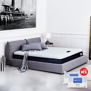 SB Design Square ที่นอน Lotus รุ่น Manhattan ขนาด 5 ฟุต แถมฟรี หมอนหนุน 2 ใบ (152x198x30.48 ซม.)