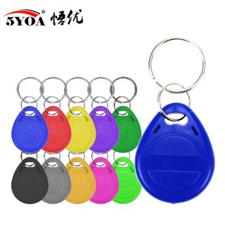 Em4305 125Khz คีย์คัดลอก เขียนซ้ําได้ EM ID T5577 keyfobs RFID แหวนแท็กการ์ด พร็อกซิมิตี้ Token Access Duplicate 10 ชิ้น