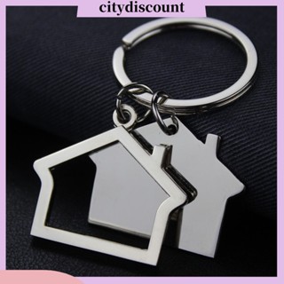 &lt;citydiscount&gt; พวงกุญแจ จี้บ้าน ขนาดเล็ก สําหรับแขวนกระเป๋า