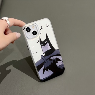 เคสแข็ง เคสไอโฟน iPhone 14 Pro Max iPhone 13 Pro Max iPhone 12 Pro Max iPhone 11 Cartoon Batman แบทแมน Hard Case