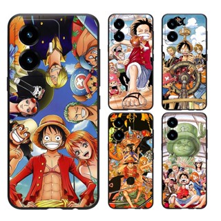 VIVO V27E 5G V27 V25 V25E V25 PRO V23E V23 V21V21E เคสโทรศัพท์มือถือแบบนิ่ม ลาย One Piece Luffy สําหรับ