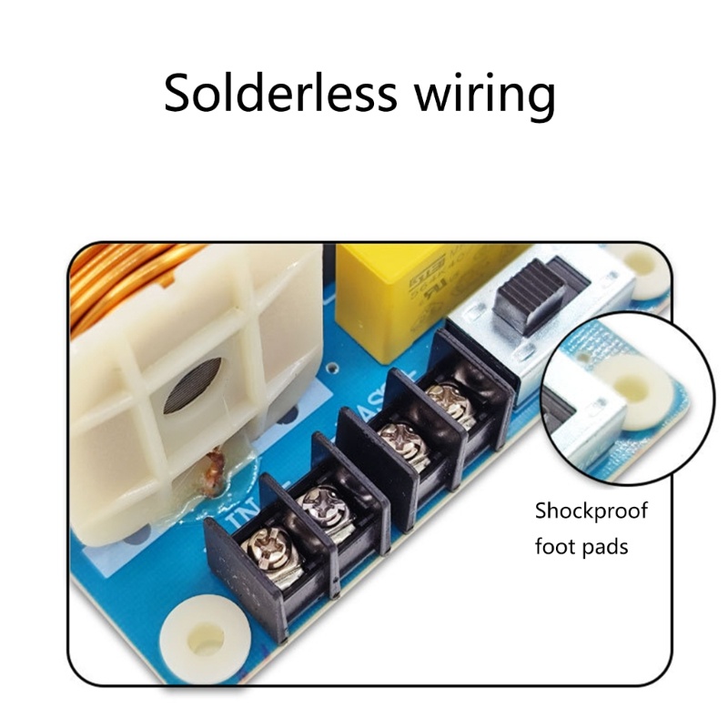 YOI 1200W Bass ลําโพงซับวูฟเฟอร์ลําโพงไฮไฟตัวแบ่งความถี่ลําโพงไฮไฟสเตอริโอ - รูปที่ 3