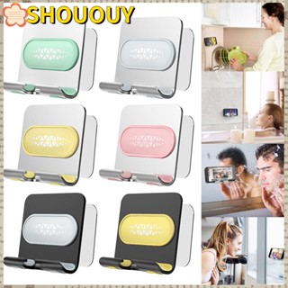 SHOUOUY ที่วางโทรศัพท์มือถือ แบบติดผนังข้างเตียง แบบสากล