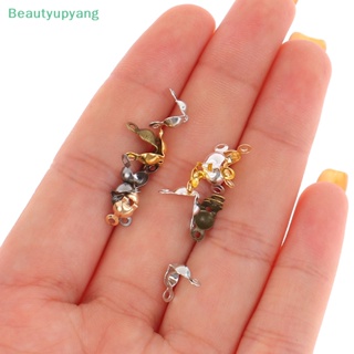 [Beautyupyang] ตัวเชื่อมต่อโซ่บอล สเตนเลส สําหรับทําเครื่องประดับ DIY 100 ชิ้น