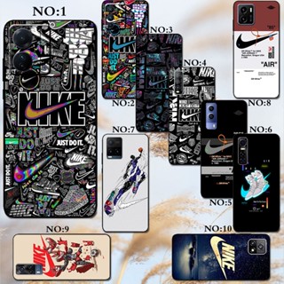 เคสโทรศัพท์มือถือซิลิโคน TPU กันตก ขอบตรง ลายศิลปะ NIKE แฟชั่น สําหรับ Vivo S9 S12 V23 S12 S15 PRO 5G