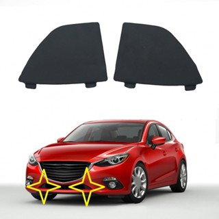 ⚡READYSTOCK⚡Tow Hook Cover For Mazda 3 2016-2018 Front Bumper Lower Grille 100% Brand New