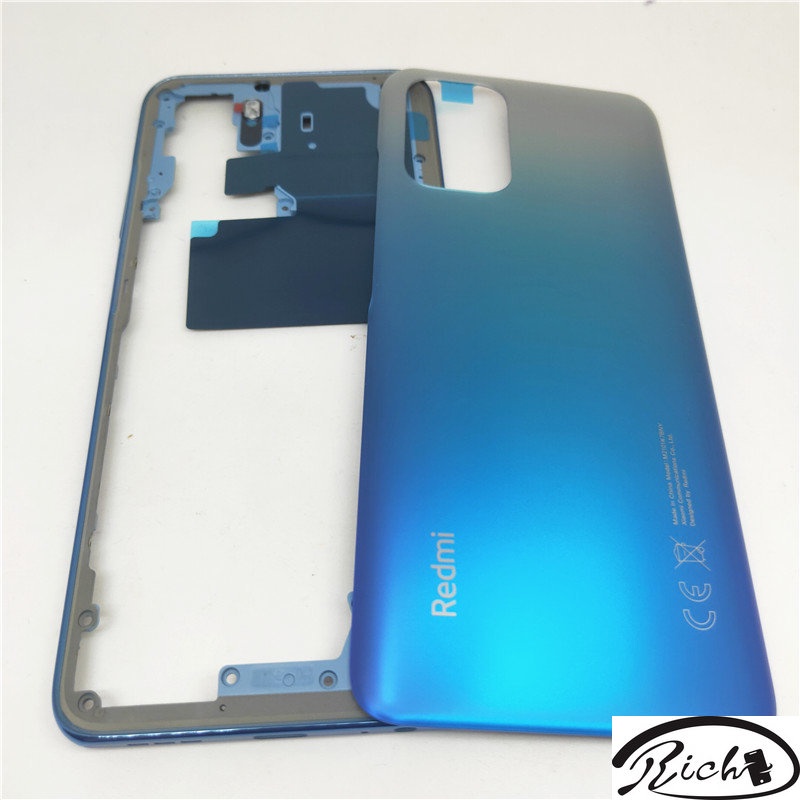 กรอบกลาง และฝาครอบแบตเตอรี่ สําหรับ Xiaomi Redmi Note 10 M2101K7AI M2101K7AG Note 10s M2101K7BG
