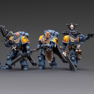 โมเดลทหาร Warhammer 40K Space Wolf Claw Squad ข้อต่อขยับได้ ของขวัญสําหรับเด็กผู้ชาย