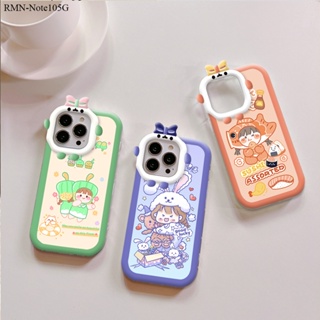 Xiaomi Redmi Note 11 11S 10 9 9T 9S Pro Pro+ 5g สำหรับ Case Cartoon Girl เคส เคสโทรศัพท์ เคสมือถือ Full Cover Hard Phone Cases Casing