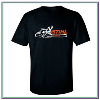 Stihl T Shirt Chainsaw MenS Clothing Black Size S-2Xl-3Xl Tee Shirt Trendy Streetwear