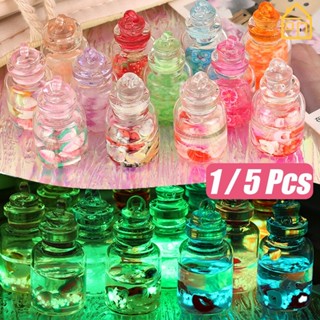 ขวดโหลแก้ว ขนาดเล็ก ลายการ์ตูน สีสันสดใส แบบสร้างสรรค์ สําหรับใส่เครื่องดื่ม ตกแต่งโต๊ะทํางาน
