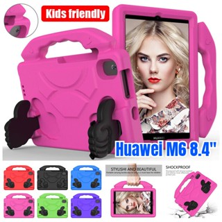 สําหรับ Huawei Mediapad M6 8.4 2019 เด็กน่ารัก EVA เคสขาตั้ง กันกระแทก