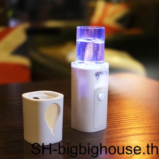 【Biho】เครื่องพ่นสเปรย์นาโน ให้ความชุ่มชื้น แบบพกพา พอร์ต USB