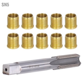 SN5 หัวเทียนซ่อมเครื่องมือเครื่องยนต์เบนซิน M14x1.25 แทรกและ M16x1.25 Tap Kit