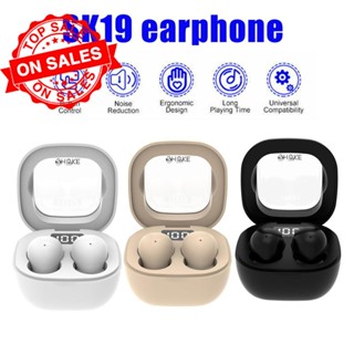 หูฟังบลูทูธไร้สาย ขนาดเล็ก SK19 Dual Ear X9A3