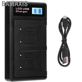 Bamaxis Portable    For LI‑40B USB Dual With LCD Set