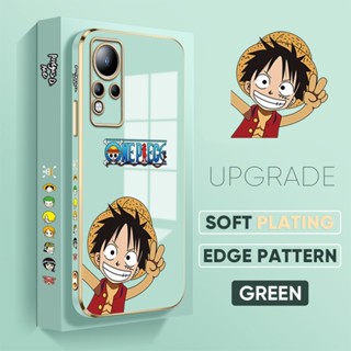 เคสโทรศัพท์มือถือ TPU แบบนิ่ม ลายการ์ตูนลูฟี่ สําหรับ Infinix Hot 10 11 12 Play 10S 11S NFC Smart 7