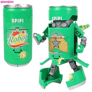 ของเล่นหุ่นยนต์ Cola Warrior Robot Influencer Deformation Soda เสริมการศึกษา สําหรับเด็ก 6 ปี