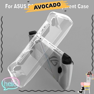 AVOCARR เคสซิลิโคนใส แบบนิ่ม กันกระแทก สําหรับ ASUS ROG Ally