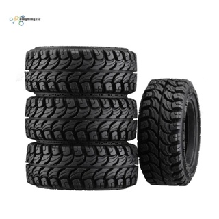 ยางล้อรถ แบบนิ่ม ขนาด 58 มม. 1.33 นิ้ว สําหรับรถไต่หินบังคับ 1/18 1/24 Axial SCX24 AX24 Traxxas TRX4M FMS FCX24 4 ชิ้น