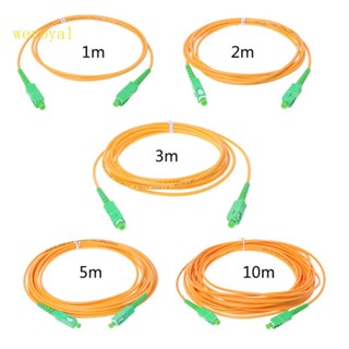 Weroyal SC APC-SC APC-SM สายเคเบิลจัมเปอร์ไฟเบอร์ 3 มม. โหมดเดียว