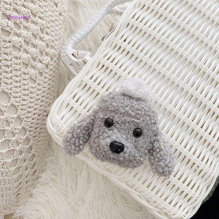 Doublebuy เคสหูฟังไร้สาย ผ้ากํามะหยี่ขนนิ่ม ลายการ์ตูนเท็ดดี้ สําหรับ Airpods