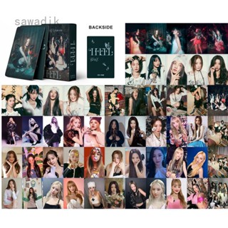 อัลบั้มการ์ดโลโม่ I-DLE I FEEL ลายผีเสื้อ ขนาดเล็ก สําหรับสะสม 55 ชิ้น