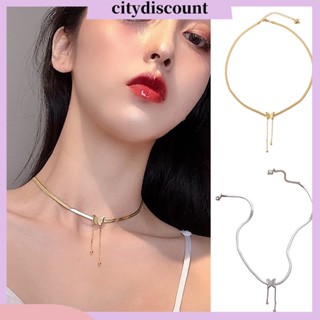 &lt;citydiscount&gt; สร้อยคอโซ่ จี้รูปผีเสื้อ ชุบไฟฟ้า เครื่องประดับ สําหรับผู้หญิง