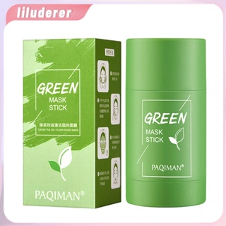 Green Tea Mask Remove Blackheads Acne Cleansing Moisturizing Hydrating Whitening Skincare Stick HO