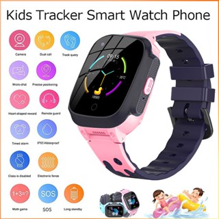 Y95h นาฬิกาสมาร์ทเด็กกันน้ำ Sos 4g Wifi Antil-lost GPS Location Tracker Smartwatch Hd Video Call -FE